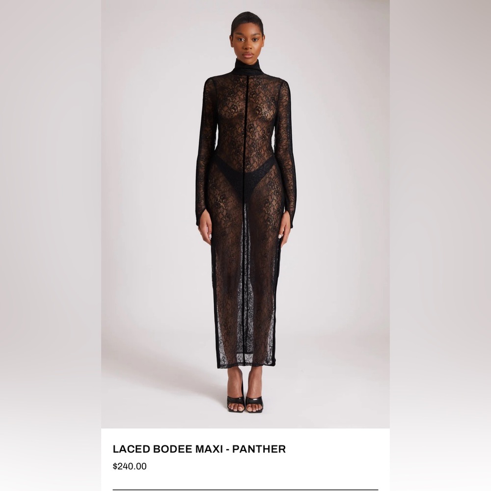 BBX BRAND - LACED BODEE MAXI (PANTHER) SIZE M • UK10 • US6